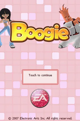 Boogie (USA) (En,Fr,Es) screen shot title